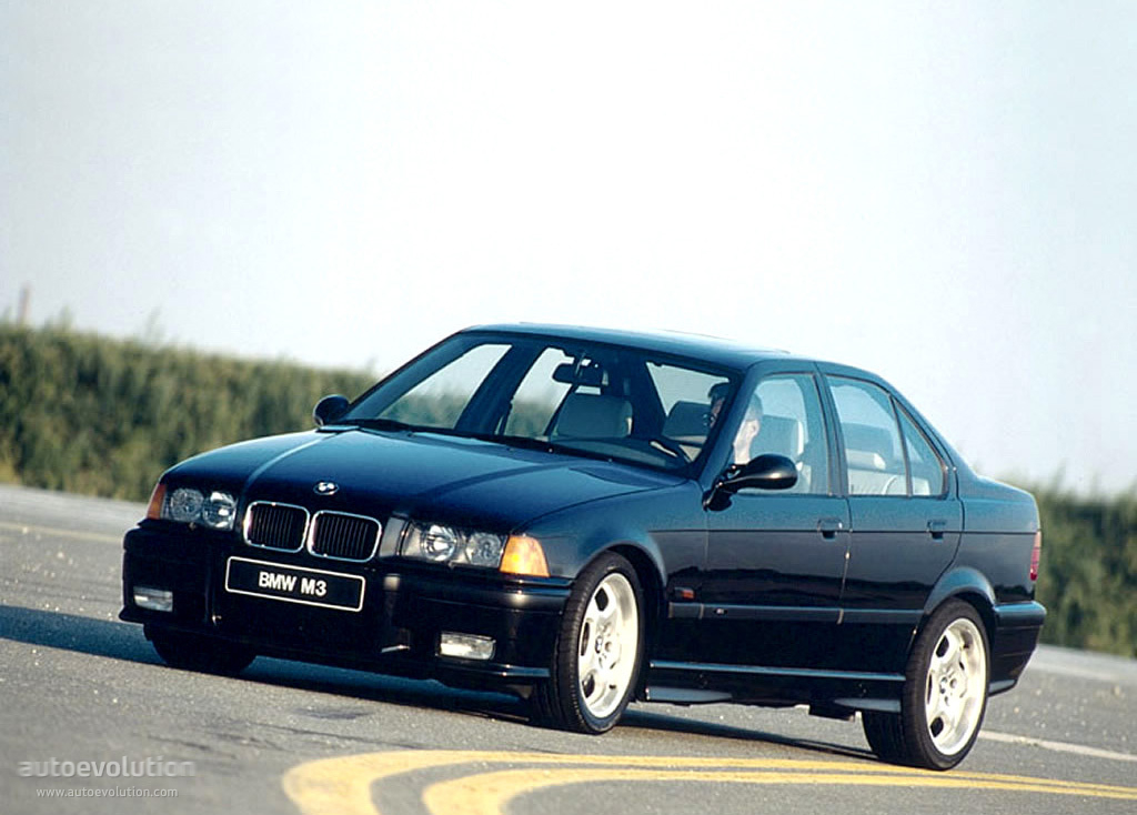 BMW M3 Sedan (E36) 1994, 1995, 1996, 1997, 1998