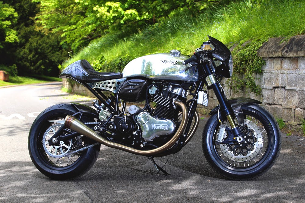 New Norton Dominator Naked With Stripped-Back Bare Frame 