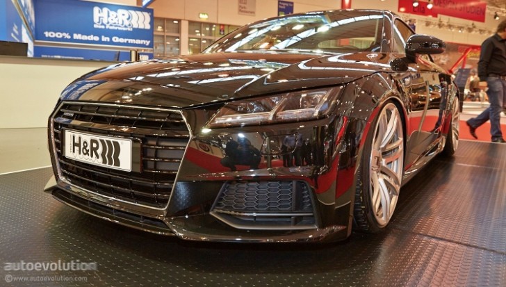 2015 Audi TT Debuts With Performance Lowering Springs from H&R in Essen [Live Photos]