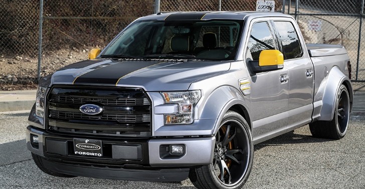 2015 Ford F-150 Gets Widebody Kit and Forgiato Wheels [Video]