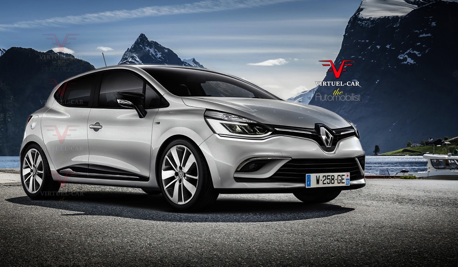 2017 Renault Clio IV Facelift Rendered Based on Recent