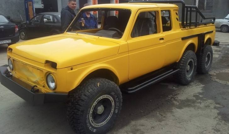 6x6 Lada Niva Is Russia’s Response to German Engineering - Photo Gallery