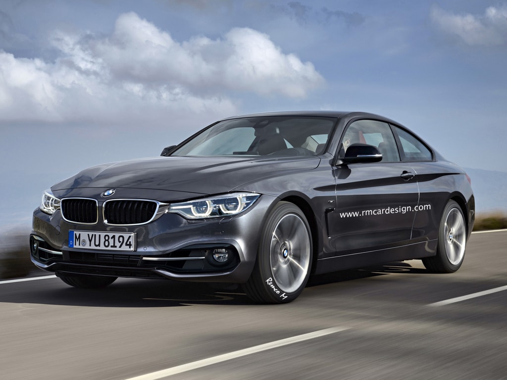 BMW 4 Series Coupe Facelift Rendered: Looks Like the Real Deal ...