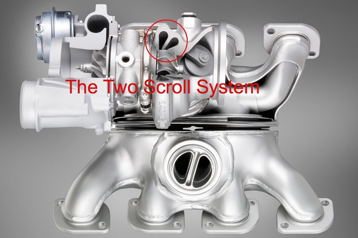 Bmw twin-scroll turbo engine #4