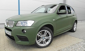 Army Green BMW X3