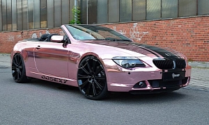 Champagne Pink BMW 6 Series by Unicate