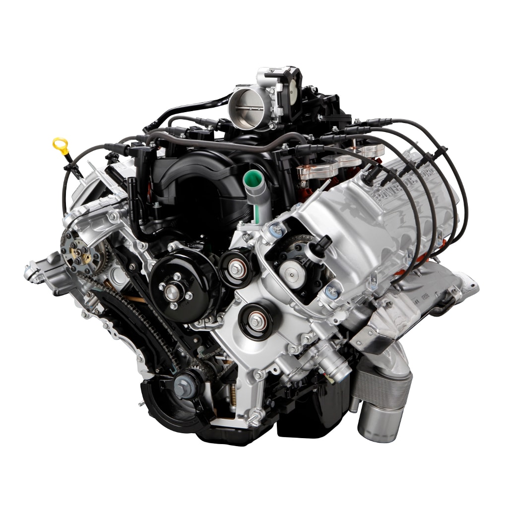 2000 Ford F150 Harley Davidson Extended Cab 5.4 Liter SOHC 16Valve Triton V8 Engine Photo