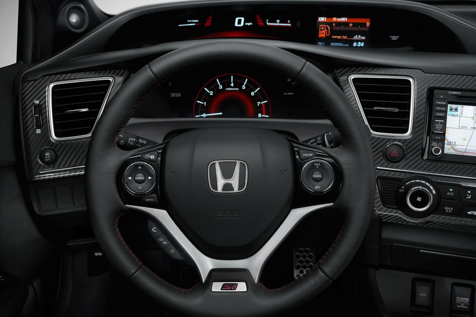 Honda Civic Si 2013 Interior