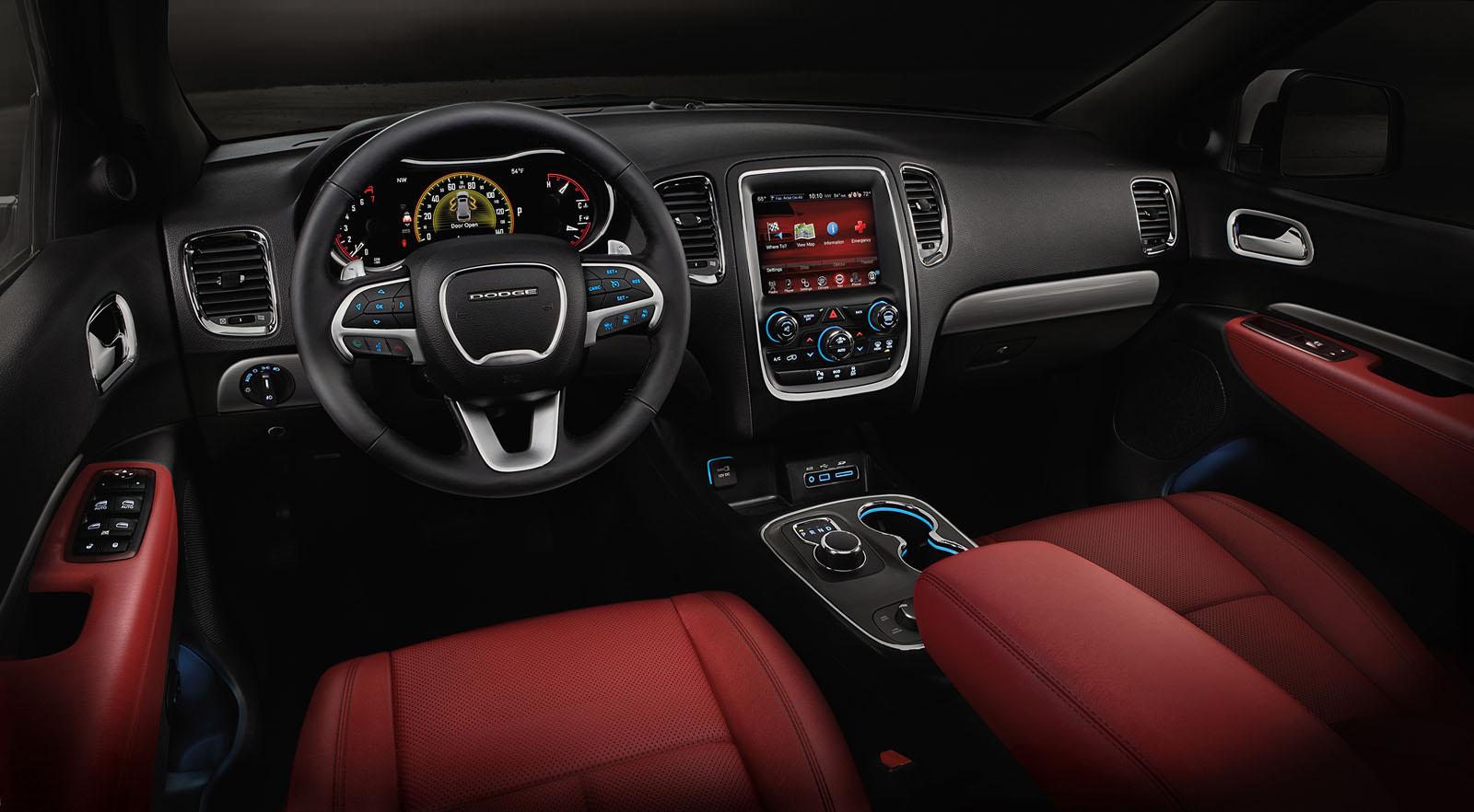 2015 Dodge Durango Radar Red Nappa Leather Seats Now Available on the R