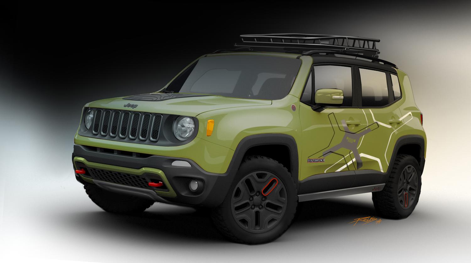 2015 Jeep Renegade Receives Mopar Goodies for 2015 Detroit Auto Show 