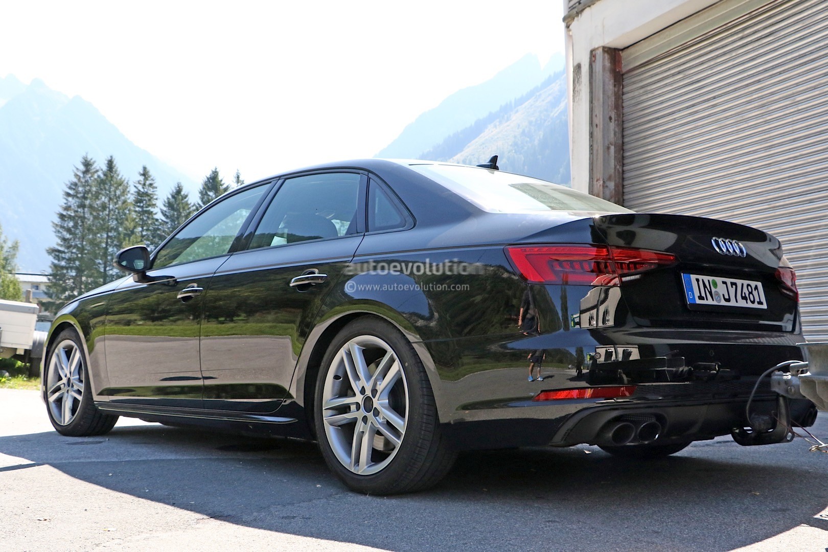 2017 Audi S4 Spotted Testing in the Alps, the Camouflage is Completely ...