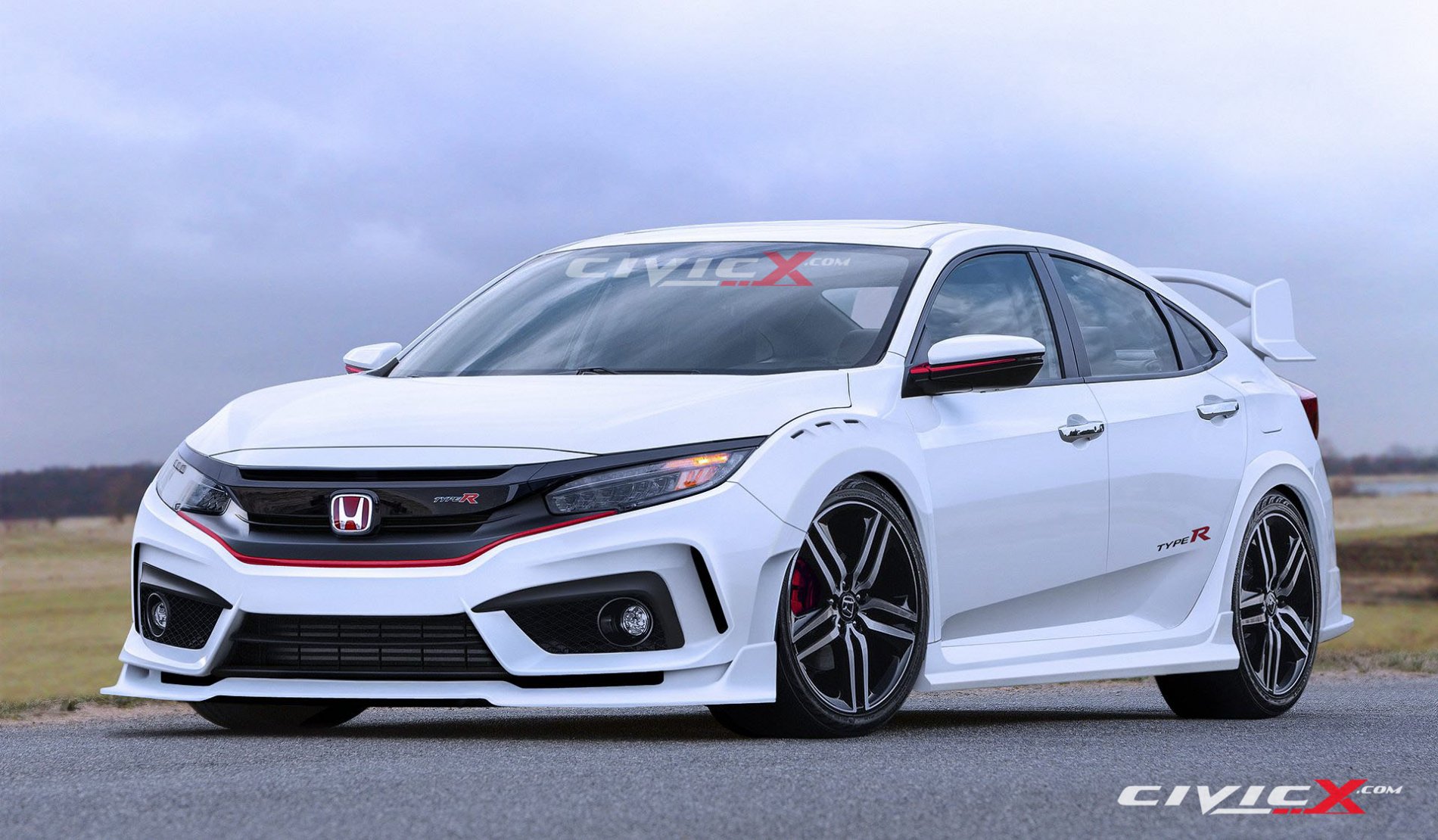 2017 Honda Civic Type R Looks Ready to Summon Satan in Latest ...