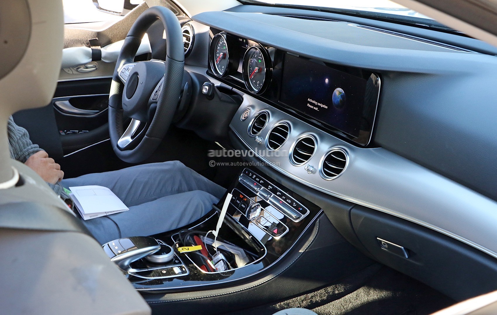 2017 Mercedes-Benz E-Class Interior Revealed in Latest Spyshots