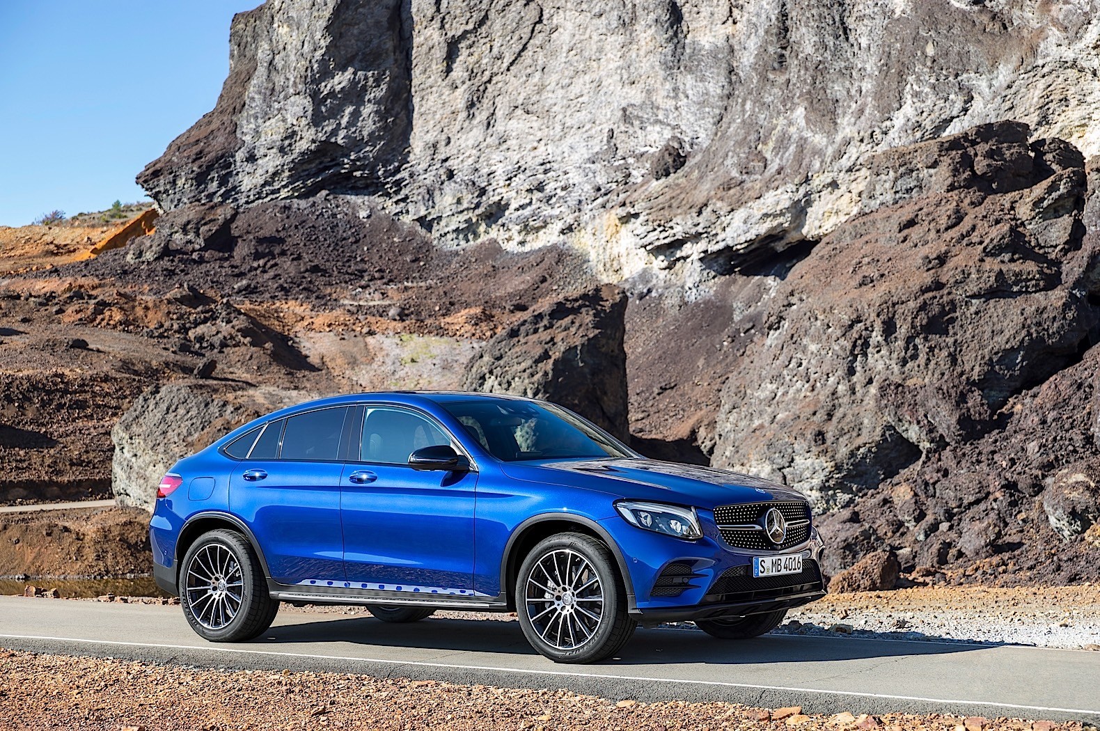 2017 MercedesBenz GLC Coupe Is Out for BMW X4 Blood in