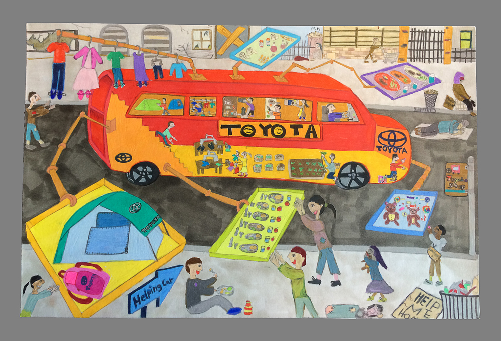 toyota dream car art contest canada #2