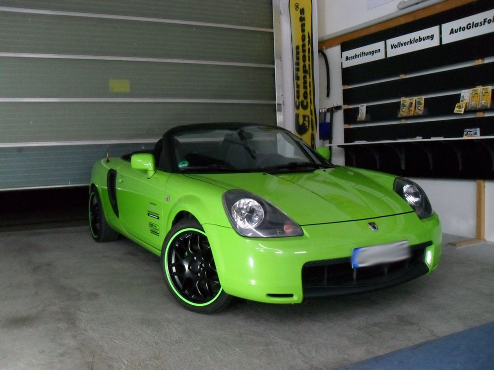 lime green toyota #5