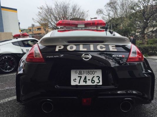 Nissan 370z police car #4