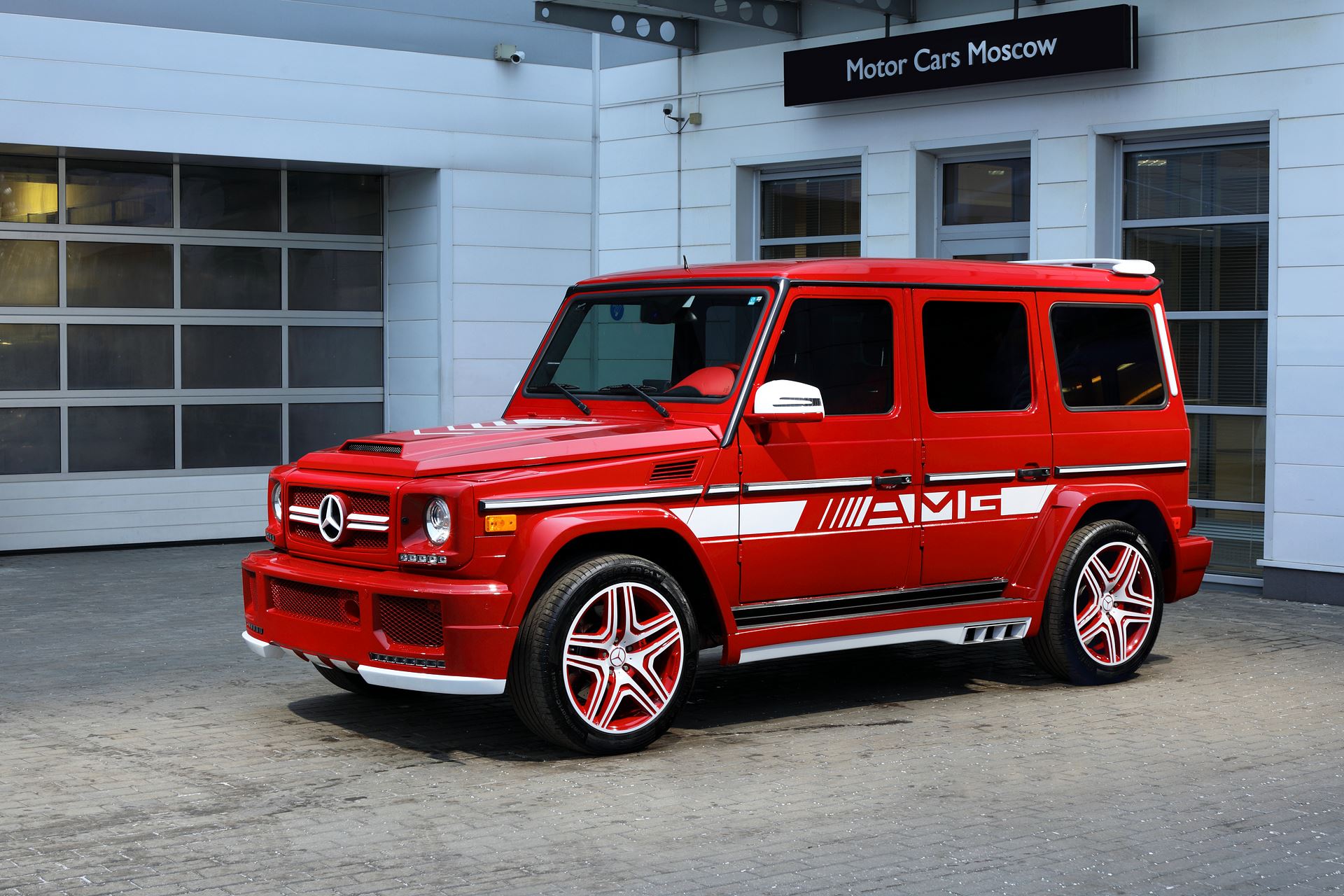 G63 AMG with Hamann Body Kit and Topcar Interior Is a Red Russian Rooster - autoevolution