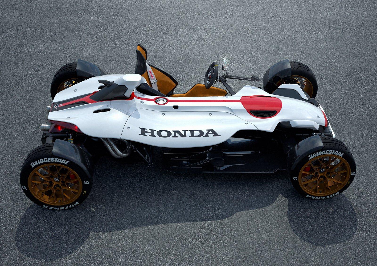 Honda Project 2&4 Is a Motorcycle under Car Clothing, Comes to