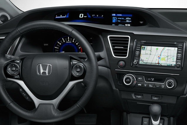 Honda Reveals 2013 Civic Interior, Si Sports Edition - autoevolution