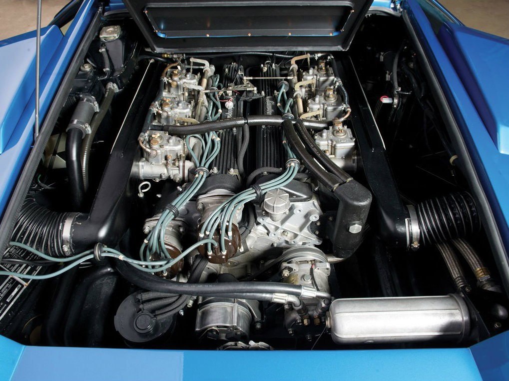4,0 V12 двигатель Lamborghini Countach LP400S