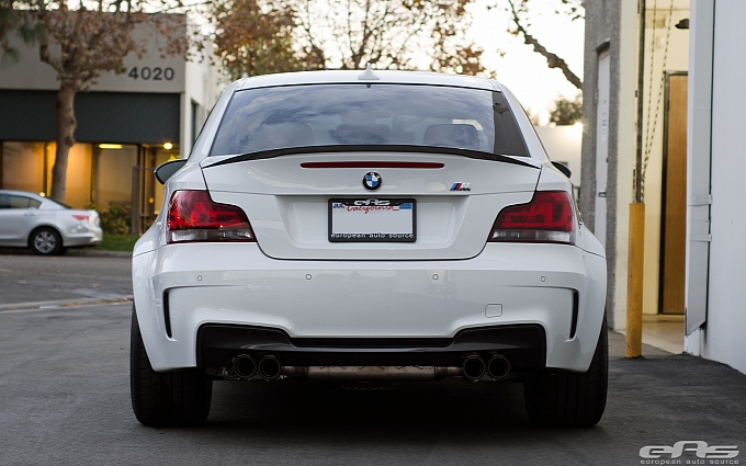 Bmw 1m with akrapovic exhaust #5