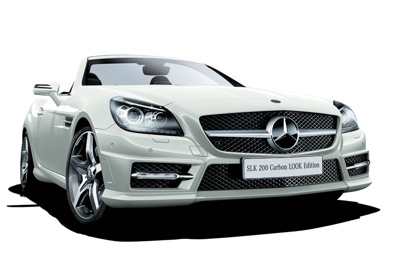 Mercedes Launches SLK 200 Carbon LOOK Edition in Japan - Mercedes Benz ...