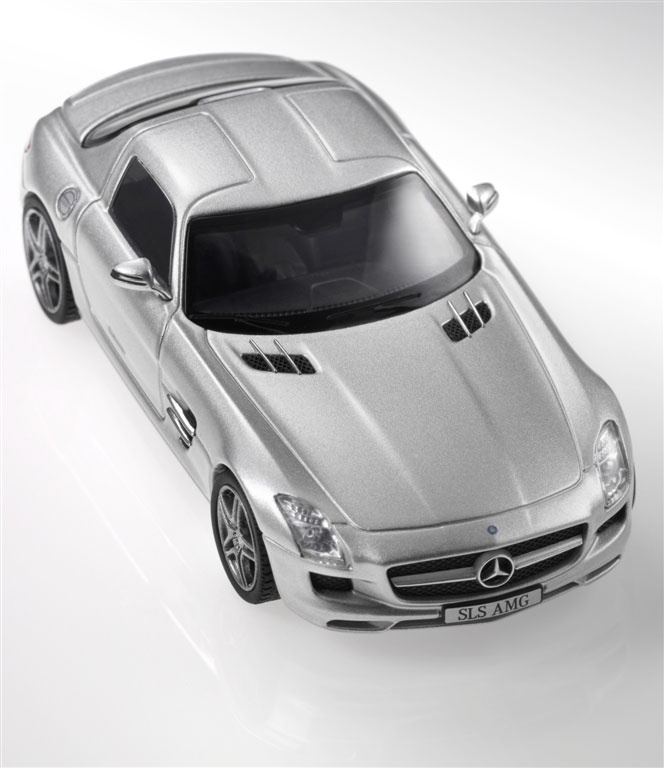Mercedes sls amg scale model