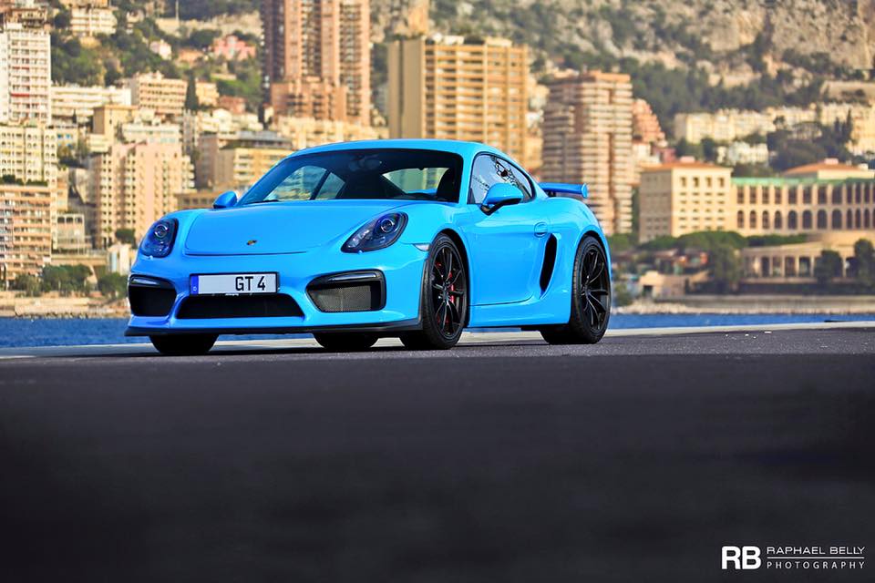 Miami Blue Porsche Cayman GT4 Is Why We Love Porsche Exclusive