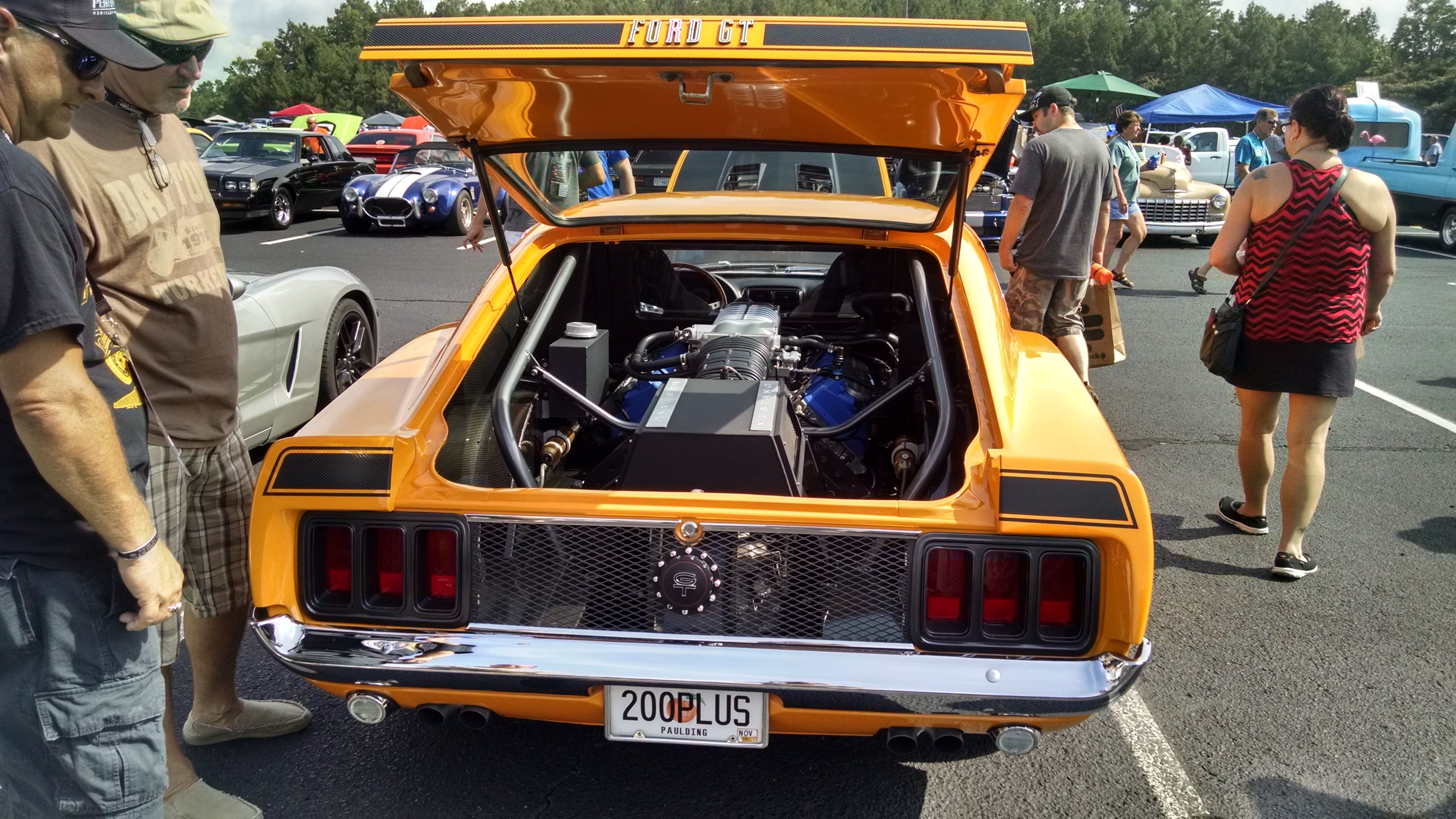 mid engined 1960s ford mustang mach 1 has ford gt engine detomaso pantera parts photo gallery_8
