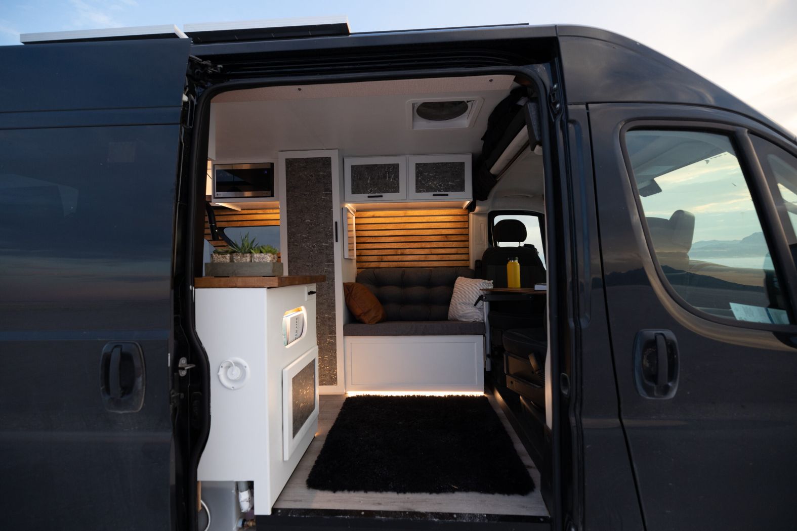 This K Ram Promaster Van Conversion Comes With A Massive Skylight