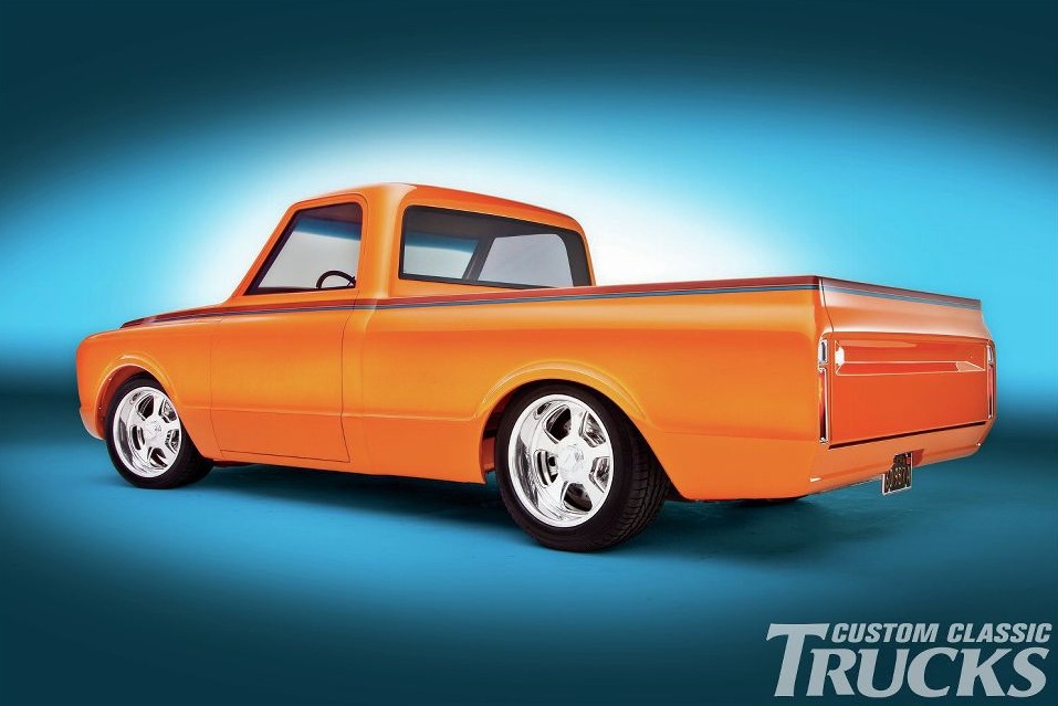 This Orange Pearl Chevrolet C10 Truck Is a True Classic - autoevolution