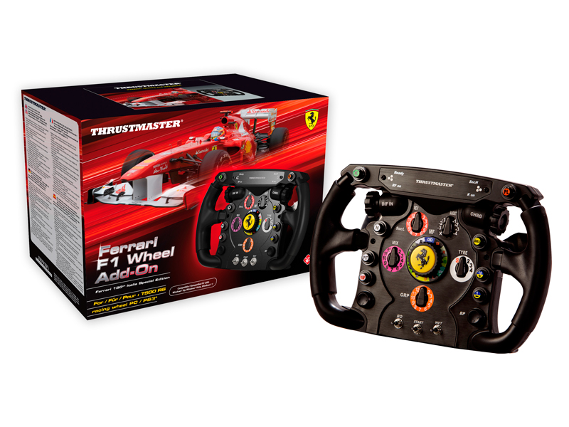 Thrustmaster Ferrari F1 Steering Wheel Replica Launched ...