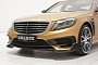 Brabus 850 S63 AMG Gets Light Bronze and Carbon Finish