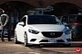Mazda6 Gets Custom Vossen Wheels and Carbon Fiber Trim