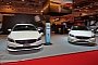 Heico Sportiv Volvo V60 Plug-In Hybrid and V40 D4 at the 2014 Essen Motor Show