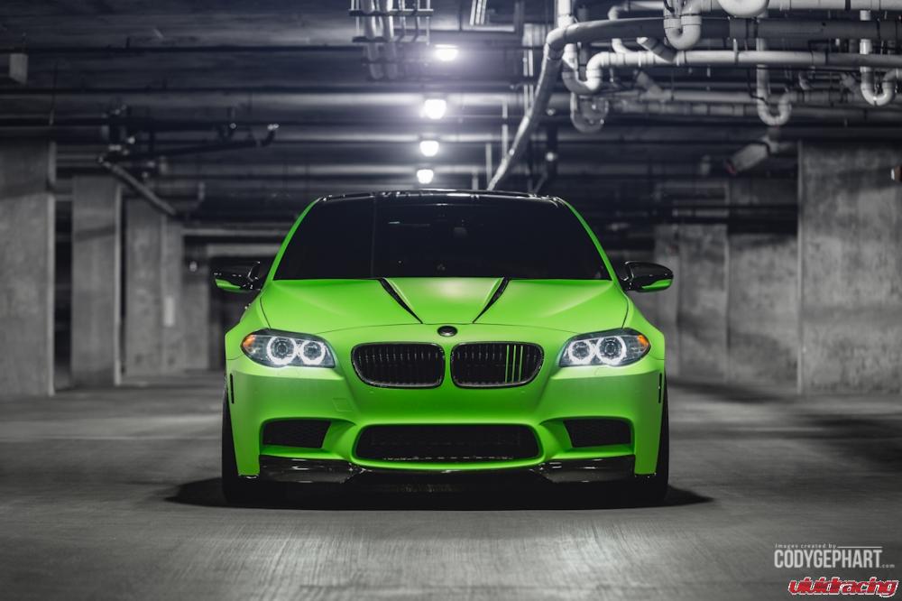 Toxic Green BMW F10 M5 Represents Vivid Racing at 2014 Bimmerfest