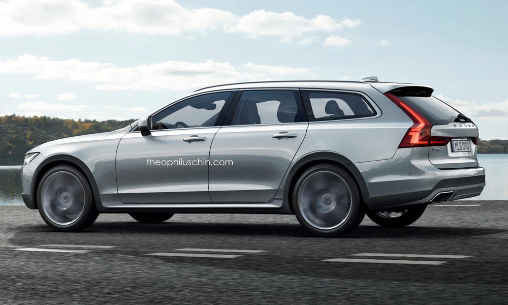 Volvo V90 Cross Country Rendered, Should Become Reality ...