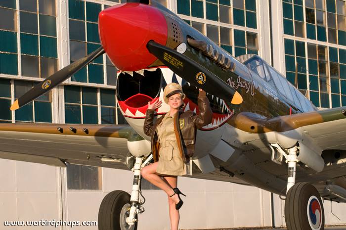 Warbird Pinup Girls Bringing Sexy Back With Ww Classic Fighters And