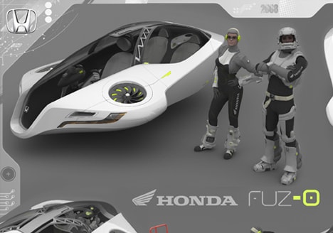 Honda fuzo concept flying car #3