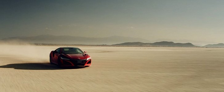 Honda Redraws Famous Geoglyph From Nazca With NSX - autoevolution