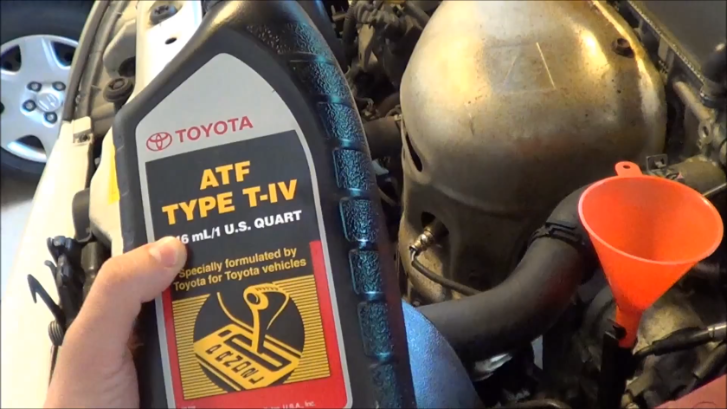 2007 Toyota camry automatic transmission fluid change