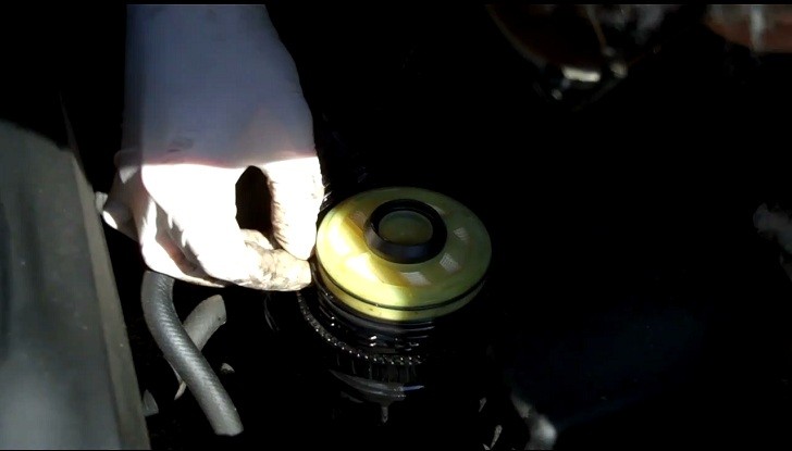 Replace fuel filter toyota camry