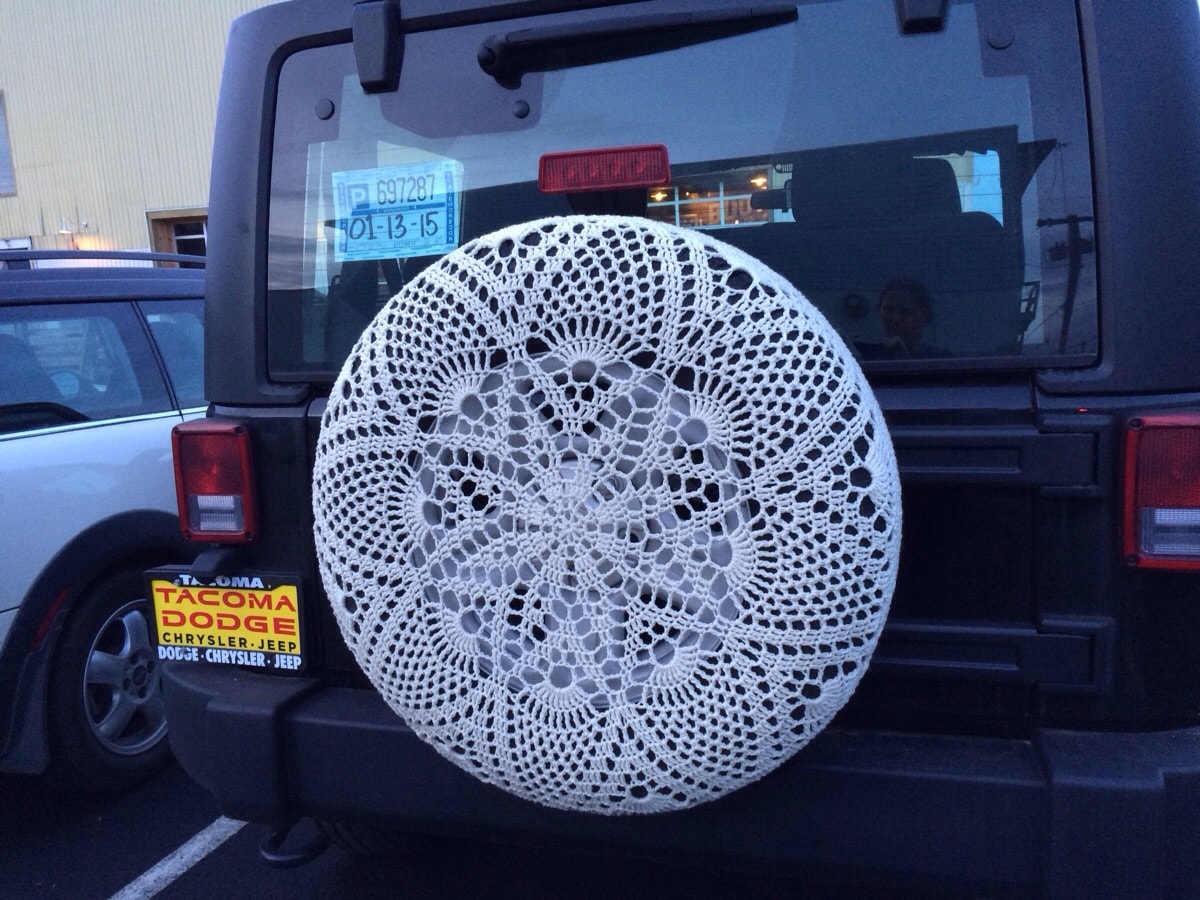 Wheel covers for jeep wrangler spare tire #5