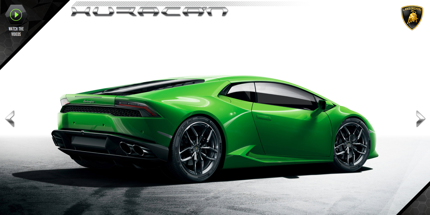 Lamborghini Opens Huracan Official Website - autoevolution