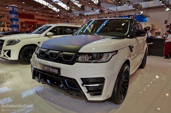 Larte Design Range Rover Sport Looks Like It’s Been Drilled: Essen 2014 [Live Photos]