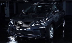 Lexus RX in Alterego Body Kit Looks Menacing [Video]