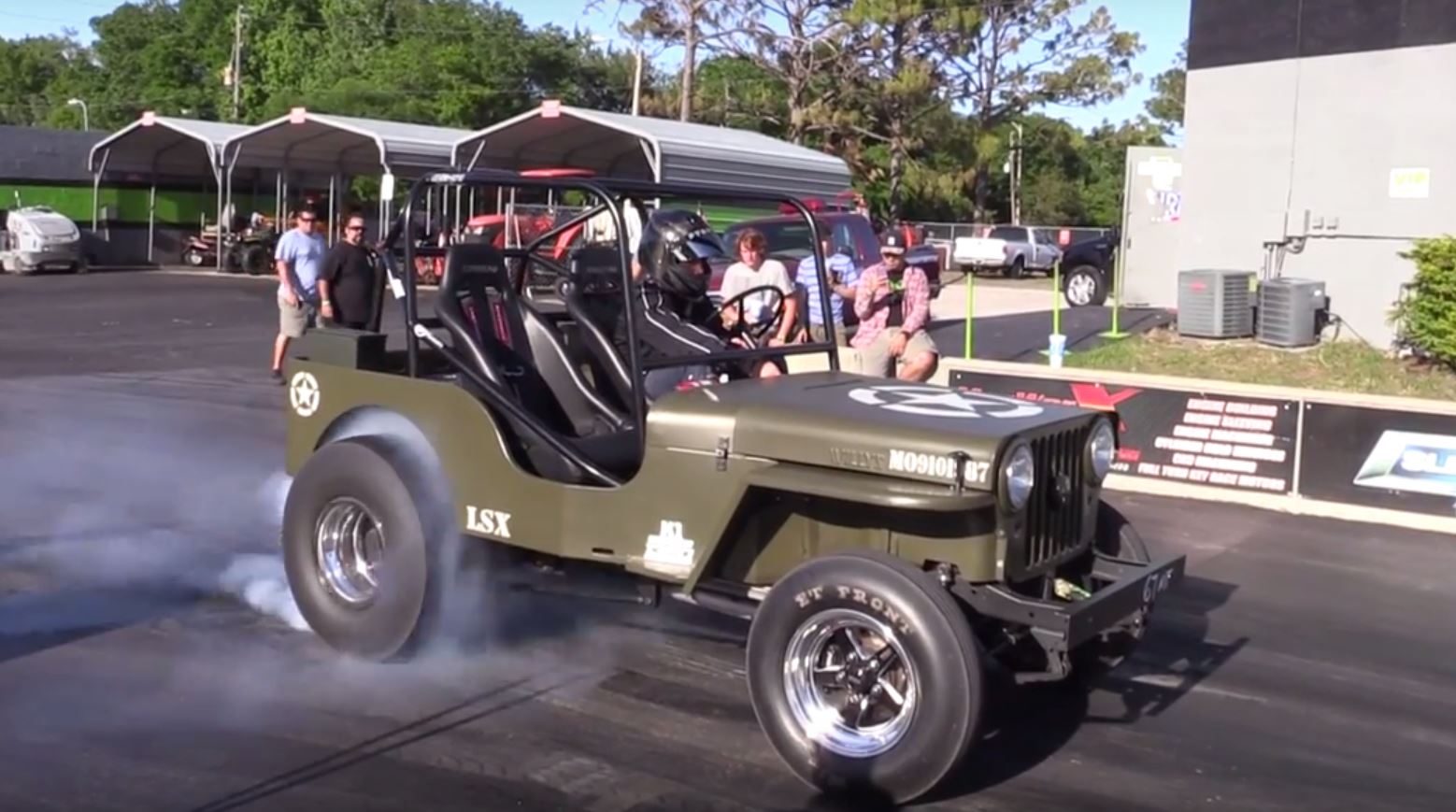 Willys jeep drag race #3