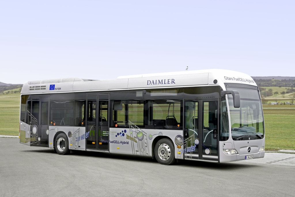 Mercedes citaro fuelcell hybrid bus
