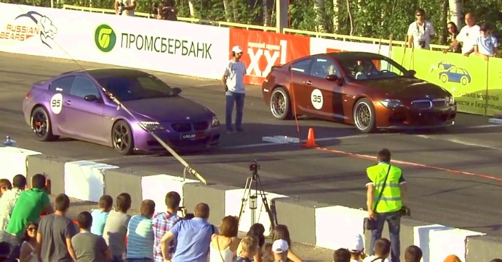 Moscow Mile: It's a BMW M6 Party - Video